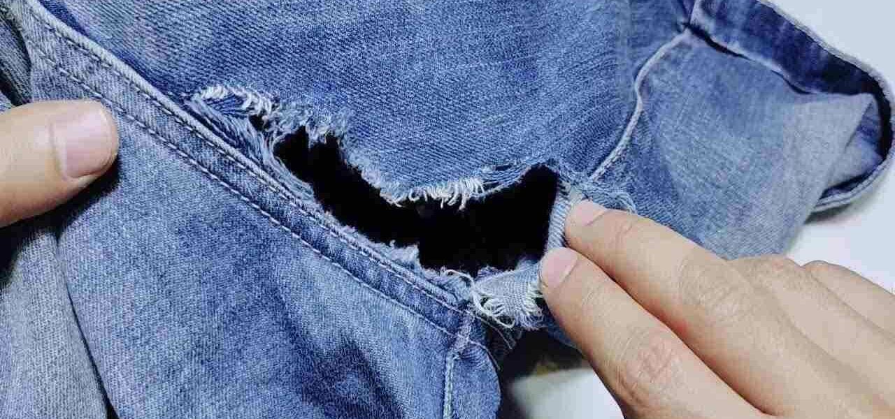 Comment coudre un trou entre les jambes d’un jean sans laisser de trace préparez votre